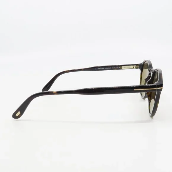 Tom Ford TF834 52M New Tortoise/ Brown Polarized DANTE Sunglasses 52mm with box - Picture 4 of 6